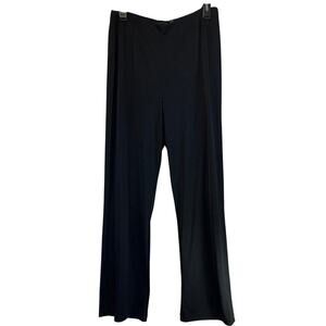 Additions By Chico's 3/XL 16 Short Black Polyester Slinky Career Pants